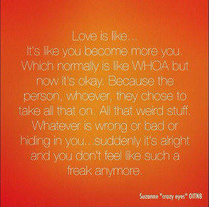 Love is... #OITNB Season 2