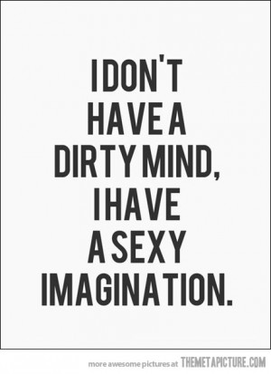 funny dirty mind imagination