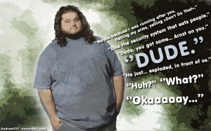 Hugo ' Hurley ' Quotes wallpaper by AndrewSS7 on deviantART