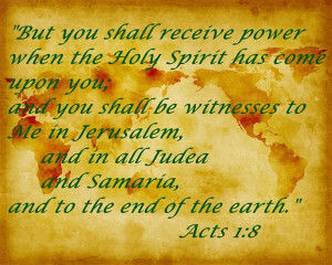 How? Empowered by the Holy Spirit, the work of Jesus was carried on by ...