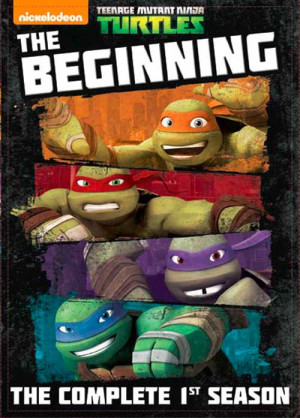 Teenage Mutant Ninja Turtles 2012 DVD