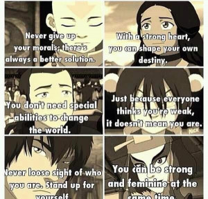 Best quotes from Avatar: The Last Airbender! Avatar Aang And Katara ...