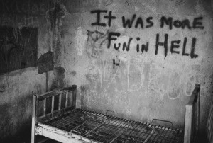 scary insane asylum