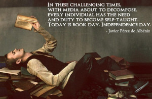 ... These Challenging Times With Media About To Decompose - Books Quotes