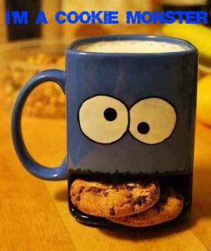 cookie, cookie monster, cute, funny, love, pretty, quote, quotes