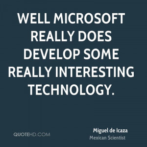 Miguel de Icaza Technology Quotes