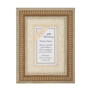 40th Wedding Anniversary Gift - 40 Years Together Poem, 300x300 in 16 ...