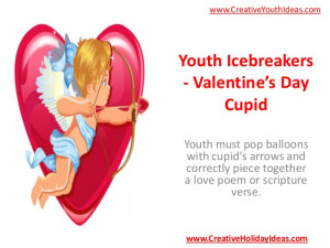 Youth Icebreakers - Valentine’s Day Cupid