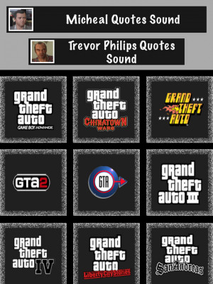 Funny Sound Quotes for GTA : Trevor Philips & Michael