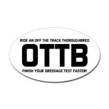 FHS OTTB Sticker (Oval) for