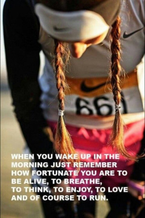 Running motivation, be thankful #runsmart