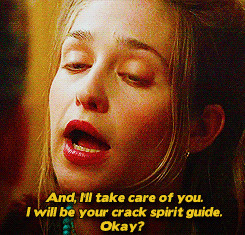 ... your crack spirit guide. That whole part was super funny. Girls. HBO