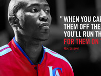 Jcrossover Great shot and quote from last nights Clippers vs Spurs ...