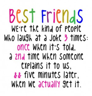 ... through good times and bad my friend my buddy through happy and sad