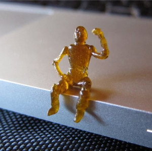 This little dab man is just chillin' out and saying 