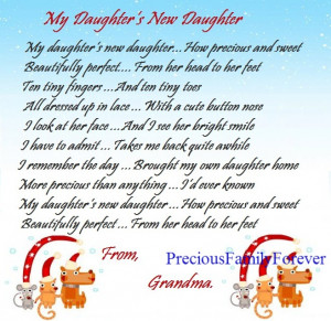 my daughter s new daughter how precious and sweet beautifully perfect ...