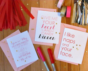 50+ Free Valentine's Printable Cards That Aren't Corny