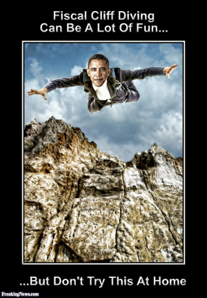 Funny Fiscal Cliff Diving