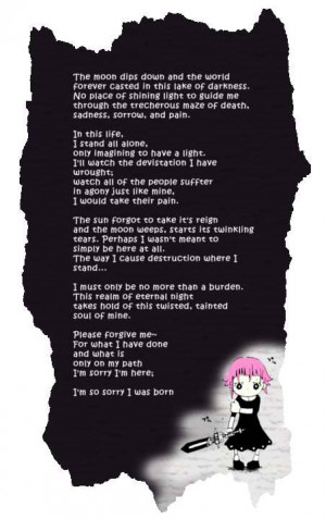 Soul Eater crona poem