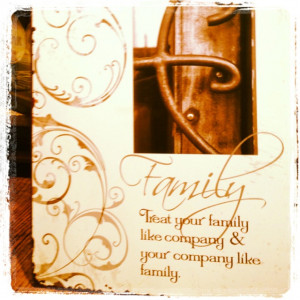 Family = Company & vice versa