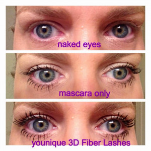 These are my personal results with the Younique 3D Fiber Mascara ...