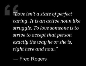 Love via Mr. Rogers