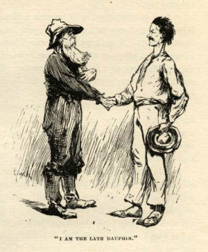 Huckleberry finn mark twain e.w. kemble illustrations chapter 19