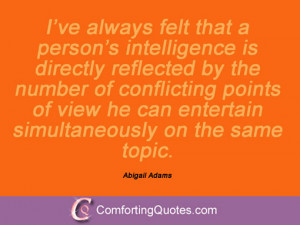 Abigail Adams Famous Quotes