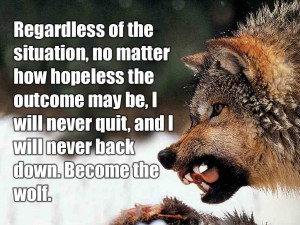 inspirational quotes about wolves