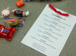 Police Survival Kit (candy)