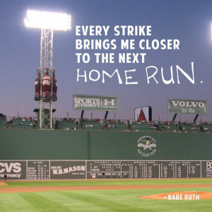 ... to another great year for the @Courtney Red Sox #Boston #inspiration