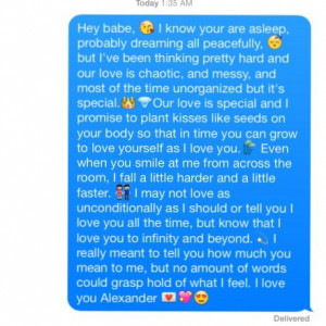 love you text messages for him