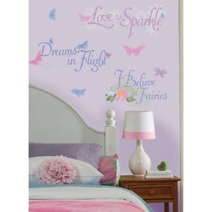 this quote girls glitter wall decals quotes gift ideas for teen girls ...