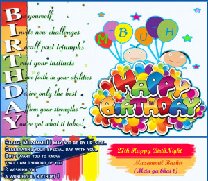 Name Happy 27th Birthday To Muzammil Bashirjpgviews 1527size 4966