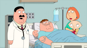 Peter in the hospital
