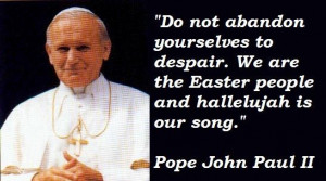 Pope john paul ii famous quotes 3