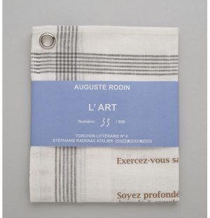 Home > Fashion & accessories > Literary cloth with Rodin quotes