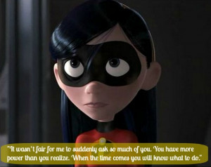 Ms Incredible says to Violet, 