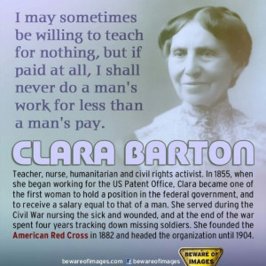 Clara BartonThe Women, Red Crosses, Compass Trailblazers, Girls Power ...