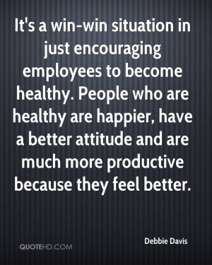 It's a win-win situation in just encouraging employees to become ...