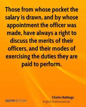 Those from whose pocket the salary is drawn, and by whose appointment ...