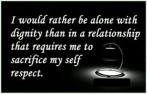 rather be alone...