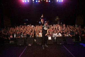 ... rapper Logic bringing down the house at TLA, Philadelphia! #hiphop
