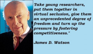 James d watson famous quotes 3