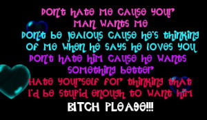 Myspace Graphics > Quotes > dont hate me coz Graphic