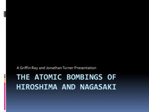 Atomic Bomb Hiroshima and Nagasaki
