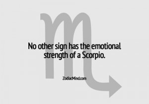 Zodiac Quote, Scorpio.