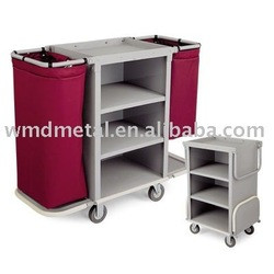 86 hotel housekeeping cart,maid's cart,laundry handcart,linen,guest ...