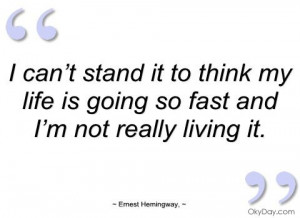 hemingway picture quote - Google Search