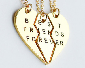 best friend necklace on Etsy, a global handmade and vintage ...